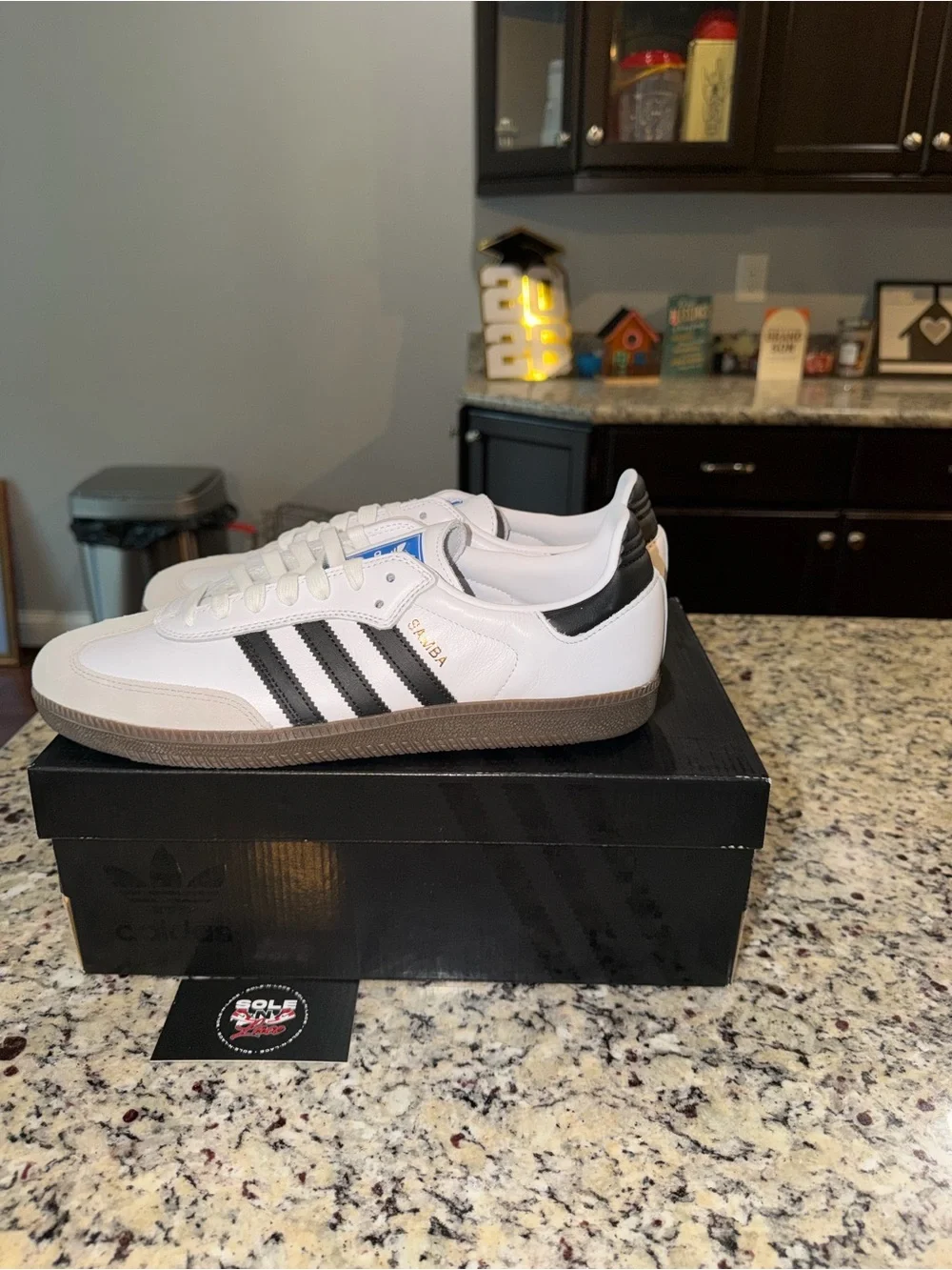 Size 11 Adidas Samba ADV White Black Gum SKU GZ8477 Brand New